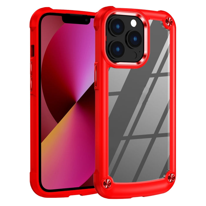 Caja del teléfono de protección de lente de TPU + PC, For iPhone 13, For iPhone 13 Pro, For iPhone 13 Pro Max, For iPhone 12 / 12 Pro, For iPhone 12 Pro Max, For iPhone 11, For iPhone 11 Pro, For iPhone 11 Pro Max