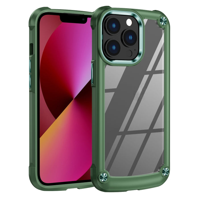 Caja del teléfono de protección de lente de TPU + PC, For iPhone 13, For iPhone 13 Pro, For iPhone 13 Pro Max, For iPhone 12 / 12 Pro, For iPhone 12 Pro Max, For iPhone 11, For iPhone 11 Pro, For iPhone 11 Pro Max