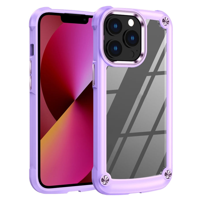 Caja del teléfono de protección de lente de TPU + PC, For iPhone 13, For iPhone 13 Pro, For iPhone 13 Pro Max, For iPhone 12 / 12 Pro, For iPhone 12 Pro Max, For iPhone 11, For iPhone 11 Pro, For iPhone 11 Pro Max
