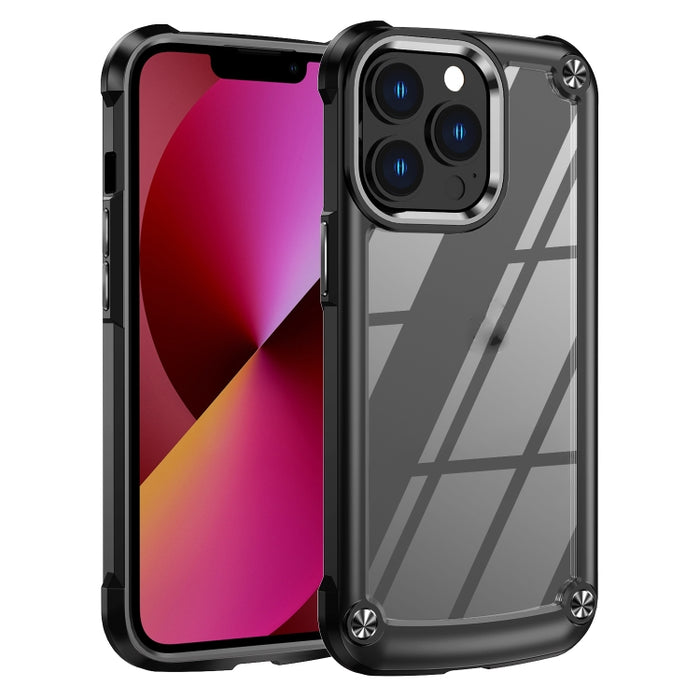 Caja del teléfono de protección de lente de TPU + PC, For iPhone 13, For iPhone 13 Pro, For iPhone 13 Pro Max, For iPhone 12 / 12 Pro, For iPhone 12 Pro Max, For iPhone 11, For iPhone 11 Pro, For iPhone 11 Pro Max