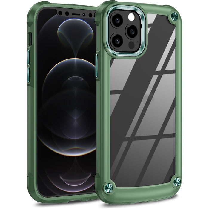 Caja del teléfono de protección de lente de TPU + PC, For iPhone 13, For iPhone 13 Pro, For iPhone 13 Pro Max, For iPhone 12 / 12 Pro, For iPhone 12 Pro Max, For iPhone 11, For iPhone 11 Pro, For iPhone 11 Pro Max