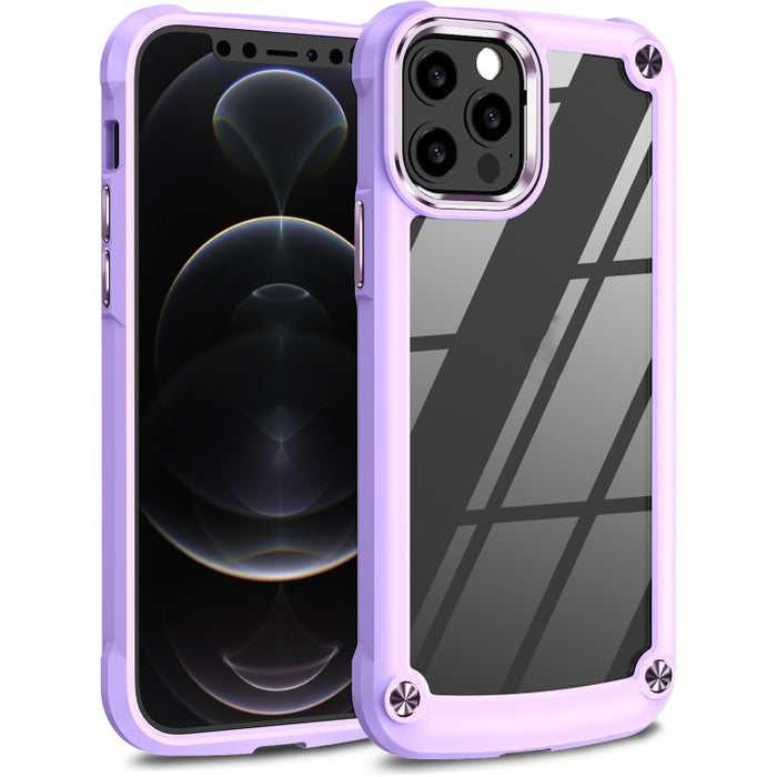Caja del teléfono de protección de lente de TPU + PC, For iPhone 13, For iPhone 13 Pro, For iPhone 13 Pro Max, For iPhone 12 / 12 Pro, For iPhone 12 Pro Max, For iPhone 11, For iPhone 11 Pro, For iPhone 11 Pro Max