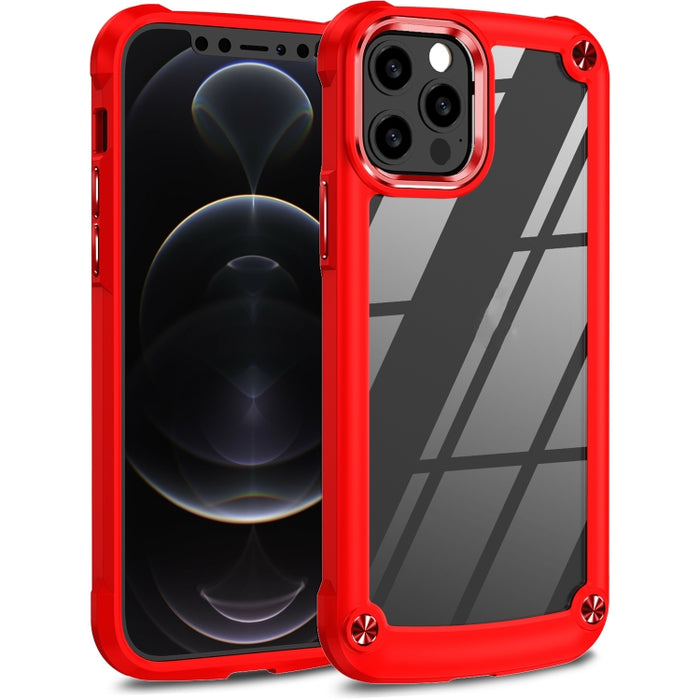 Caja del teléfono de protección de lente de TPU + PC, For iPhone 13, For iPhone 13 Pro, For iPhone 13 Pro Max, For iPhone 12 / 12 Pro, For iPhone 12 Pro Max, For iPhone 11, For iPhone 11 Pro, For iPhone 11 Pro Max