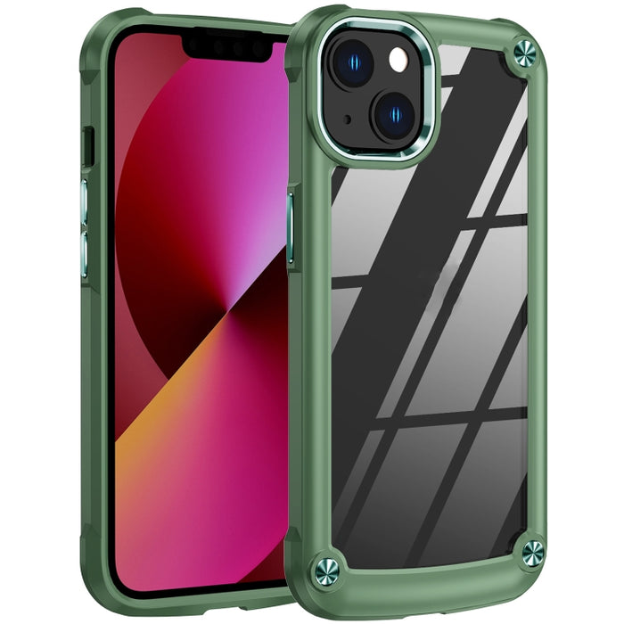 Caja del teléfono de protección de lente de TPU + PC, For iPhone 13, For iPhone 13 Pro, For iPhone 13 Pro Max, For iPhone 12 / 12 Pro, For iPhone 12 Pro Max, For iPhone 11, For iPhone 11 Pro, For iPhone 11 Pro Max