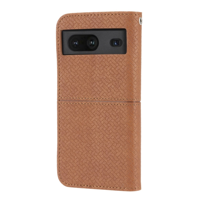 Caja de teléfono de cuero de PU magnética con costura de textura tejida, For Google Pixel 7, For Nokia G21 / G11, For Google Pixel 7 Pro, For Kyocera Android One S9 / Digno Sanga Edition, For Samsung Galaxy M23 / F23 5G Japanese Version                ...