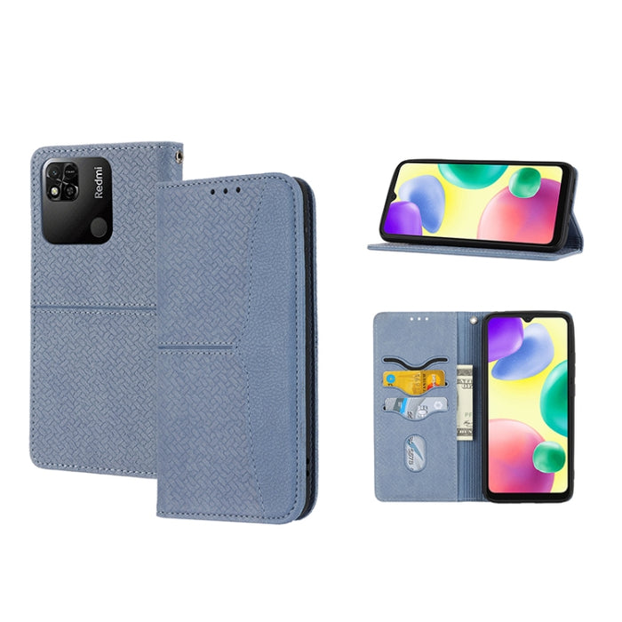 Caja de teléfono de cuero de PU magnética con costura de textura tejida, For Google Pixel 7, For Nokia G21 / G11, For Google Pixel 7 Pro, For Kyocera Android One S9 / Digno Sanga Edition, For Samsung Galaxy M23 / F23 5G Japanese Version                ...