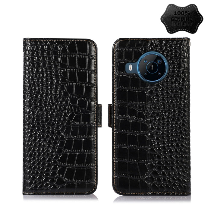 Estuche para teléfono de piel de vaca con capa superior de cocodrilo, For Alcatel 1B 2022, For Nokia X100, For OPPO Reno7 4G Global/F21 Pro 4G, For Xiaomi Redmi 10A / 9C, For Samsung Galaxy F23 5G / M23, For Samsung Galaxy M33 5G                       ...