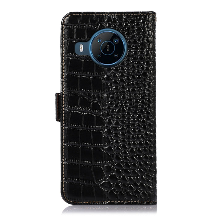 Estuche para teléfono de piel de vaca con capa superior de cocodrilo, For Alcatel 1B 2022, For Nokia X100, For OPPO Reno7 4G Global/F21 Pro 4G, For Xiaomi Redmi 10A / 9C, For Samsung Galaxy F23 5G / M23, For Samsung Galaxy M33 5G                       ...