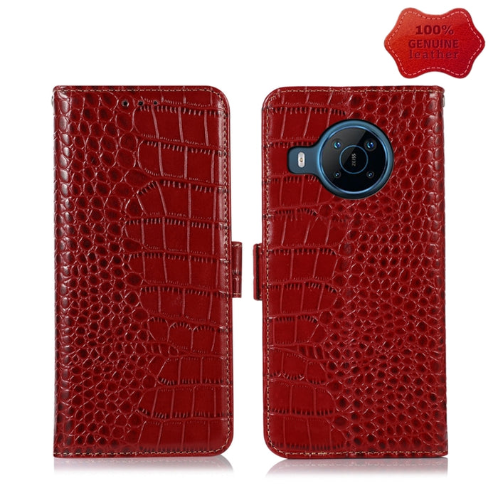 Estuche para teléfono de piel de vaca con capa superior de cocodrilo, For Alcatel 1B 2022, For Nokia X100, For OPPO Reno7 4G Global/F21 Pro 4G, For Xiaomi Redmi 10A / 9C, For Samsung Galaxy F23 5G / M23, For Samsung Galaxy M33 5G                       ...