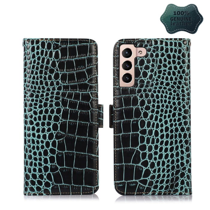 Estuche para teléfono de piel de vaca con capa superior de cocodrilo, For Alcatel 1B 2022, For Nokia X100, For OPPO Reno7 4G Global/F21 Pro 4G, For Xiaomi Redmi 10A / 9C, For Samsung Galaxy F23 5G / M23, For Samsung Galaxy M33 5G                       ...