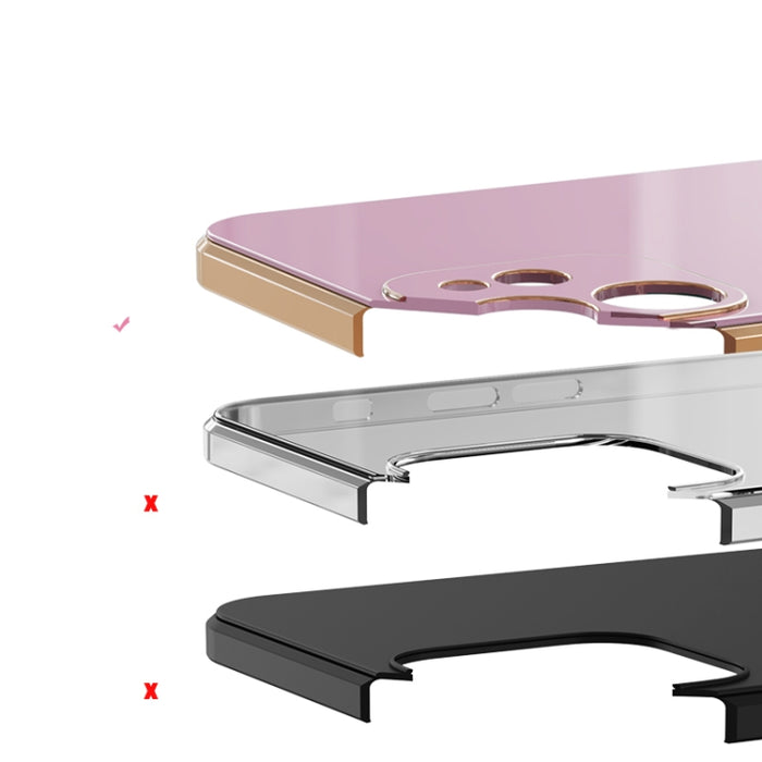 Estuche protector de silicona de cobertura total de galvanoplastia 6D con soporte de anillo magnético, For Google Pixel 7, For Google Pixel 7 Pro, For Sony Xperia 1 IV, For Sony Xperia 10 IV, For Sony Xperia ACE III, For Xiaomi Redmi Note 11E