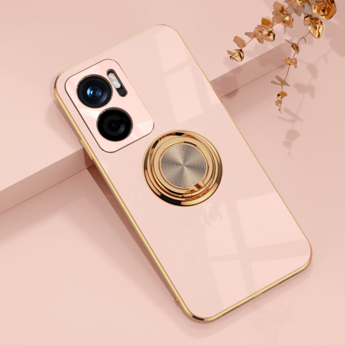 Estuche protector de silicona de cobertura total de galvanoplastia 6D con soporte de anillo magnético, For Google Pixel 7, For Google Pixel 7 Pro, For Sony Xperia 1 IV, For Sony Xperia 10 IV, For Sony Xperia ACE III, For Xiaomi Redmi Note 11E