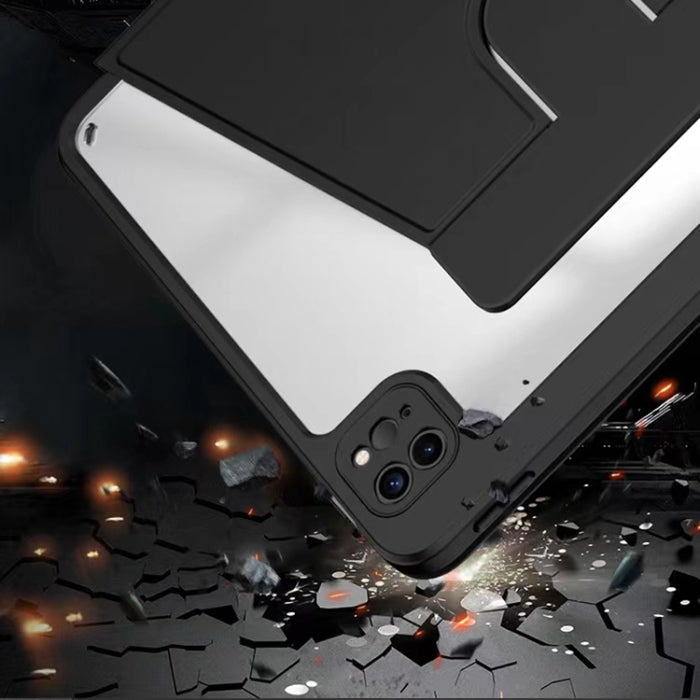 Estuche inteligente de cuero para tableta de la serie Mutural Jianshang, For iPad 10.2 2021 / 2020 / 2019, For iPad Air 2022 / 2020 10.9 / Pro 11, For iPad Pro 12.9 2022 / 2021 / 2020 / 2018