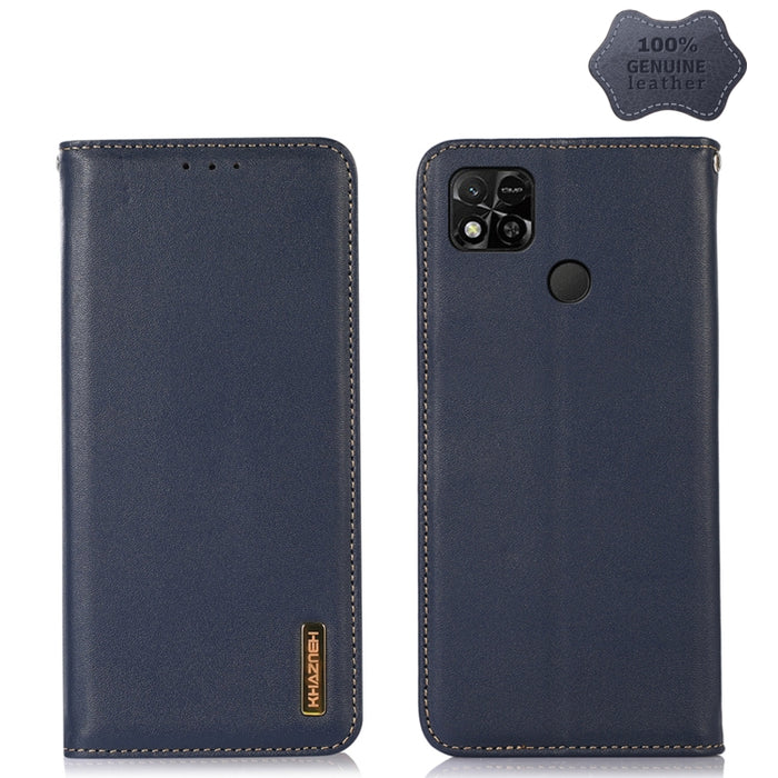 KHAZNEH Estuche para teléfono de cuero de vaca con capa superior de napa, For Alcatel 1B 2022, For Nokia X100, For OPPO Reno7 4G Global/F21 Pro 4G, For Xiaomi Redmi 10A / 9C, For Samsung Galaxy F23 5G / M23, For Samsung Galaxy M33 5G                   ...