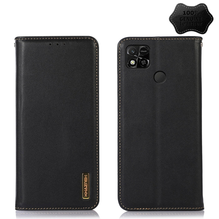 KHAZNEH Estuche para teléfono de cuero de vaca con capa superior de napa, For Alcatel 1B 2022, For Nokia X100, For OPPO Reno7 4G Global/F21 Pro 4G, For Xiaomi Redmi 10A / 9C, For Samsung Galaxy F23 5G / M23, For Samsung Galaxy M33 5G                   ...