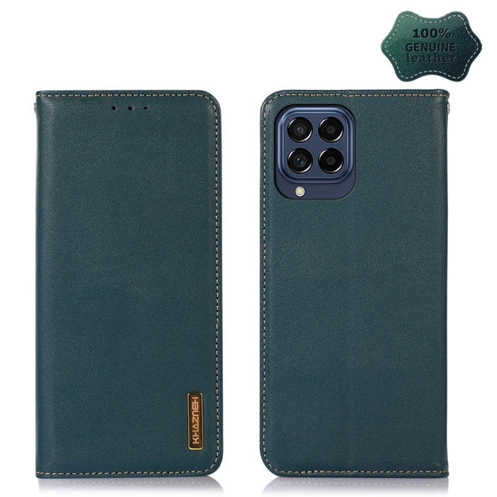 KHAZNEH Estuche para teléfono de cuero de vaca con capa superior de napa, For Alcatel 1B 2022, For Nokia X100, For OPPO Reno7 4G Global/F21 Pro 4G, For Xiaomi Redmi 10A / 9C, For Samsung Galaxy F23 5G / M23, For Samsung Galaxy M33 5G                   ...
