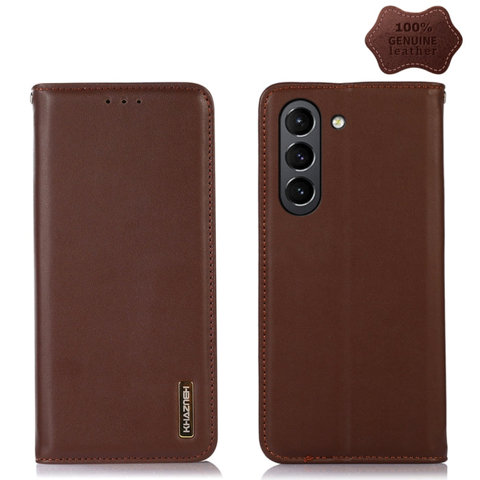 KHAZNEH Estuche para teléfono de cuero de vaca con capa superior de napa, For Alcatel 1B 2022, For Nokia X100, For OPPO Reno7 4G Global/F21 Pro 4G, For Xiaomi Redmi 10A / 9C, For Samsung Galaxy F23 5G / M23, For Samsung Galaxy M33 5G                   ...