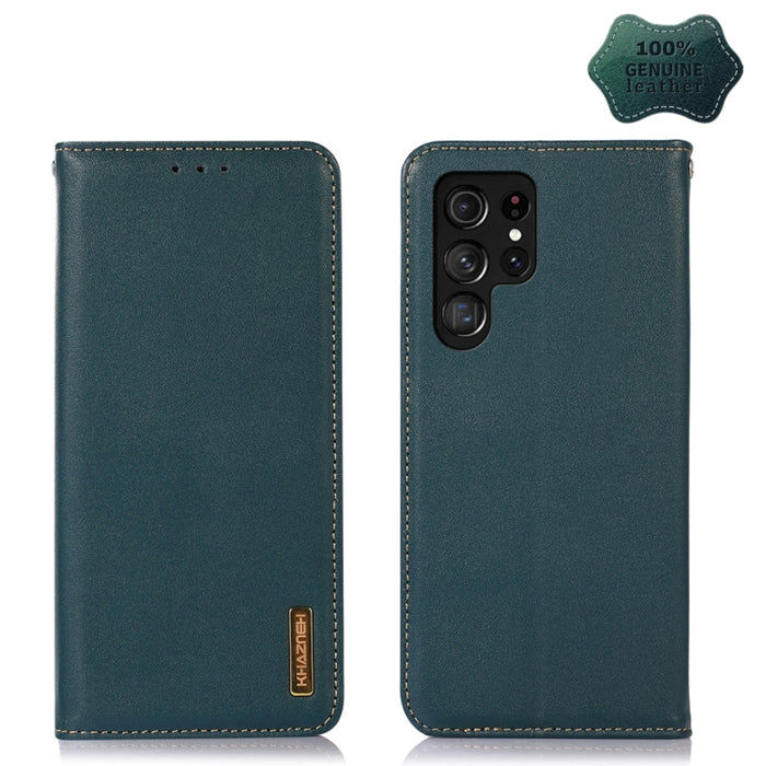 KHAZNEH Estuche para teléfono de cuero de vaca con capa superior de napa, For Alcatel 1B 2022, For Nokia X100, For OPPO Reno7 4G Global/F21 Pro 4G, For Xiaomi Redmi 10A / 9C, For Samsung Galaxy F23 5G / M23, For Samsung Galaxy M33 5G                   ...