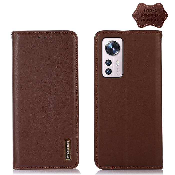 KHAZNEH Estuche para teléfono de cuero de vaca con capa superior de napa, For Alcatel 1B 2022, For Nokia X100, For OPPO Reno7 4G Global/F21 Pro 4G, For Xiaomi Redmi 10A / 9C, For Samsung Galaxy F23 5G / M23, For Samsung Galaxy M33 5G                   ...