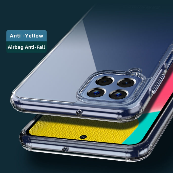 Caja del teléfono PC + TPU de cristal de hielo, For Samsung Galaxy M53, For Xiaomi Black Shark 5