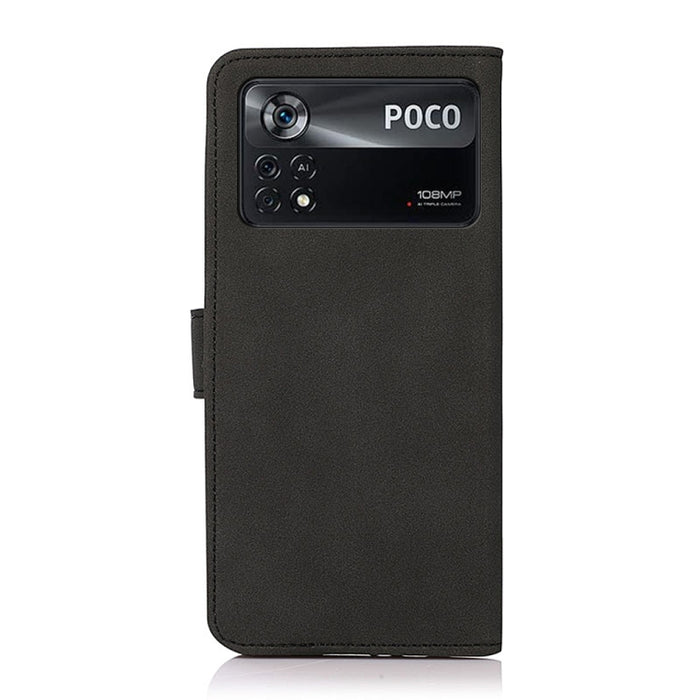KHAZNEH Estuche para teléfono de cuero con textura mate, For Xiaomi Poco X4 Pro 5G, For Xiaomi Redmi 10A, For Xiaomi Redmi 10C, For Xiaomi Redmi Note 11 Pro 5G / 4G Foreign, For Xiaomi Redmi Note 11E, For Xiaomi Redmi Note 11S, For Xiaomi Poco M4 Pro 4...