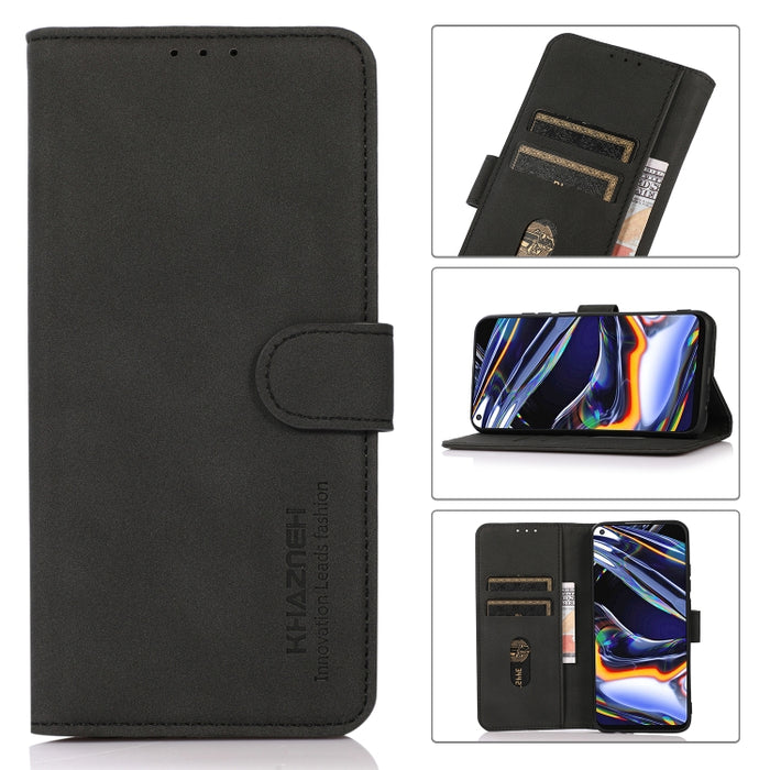 KHAZNEH Estuche para teléfono de cuero con textura mate, For Xiaomi Poco X4 Pro 5G, For Xiaomi Redmi 10A, For Xiaomi Redmi 10C, For Xiaomi Redmi Note 11 Pro 5G / 4G Foreign, For Xiaomi Redmi Note 11E, For Xiaomi Redmi Note 11S, For Xiaomi Poco M4 Pro 4...
