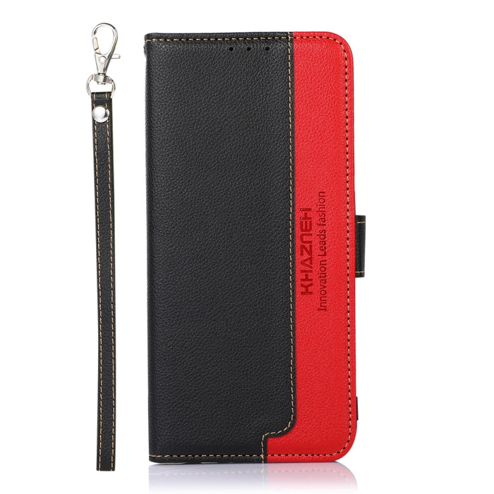 KHAZNEH Estuche para teléfono RFID de cuero con textura de litchi, For Xiaomi Redmi 10A, For Xiaomi Redmi 10C, For Xiaomi Redmi K40S, For Xiaomi Redmi K50 / K50 Pro, For Xiaomi Redmi Note 11 Pro 5G / 4G Foreign, For Xiaomi Redmi Note 11E               ...