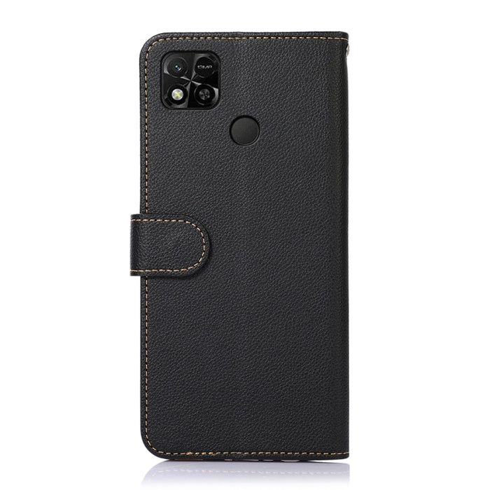 KHAZNEH Estuche para teléfono RFID de cuero con textura de litchi, For Xiaomi Redmi 10A, For Xiaomi Redmi 10C, For Xiaomi Redmi K40S, For Xiaomi Redmi K50 / K50 Pro, For Xiaomi Redmi Note 11 Pro 5G / 4G Foreign, For Xiaomi Redmi Note 11E               ...