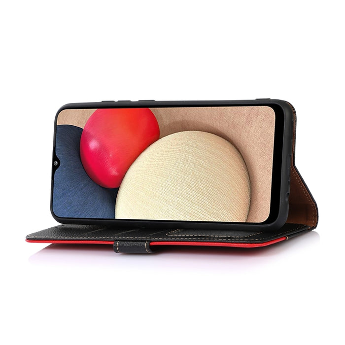 KHAZNEH Estuche para teléfono RFID de cuero con textura de litchi, For Xiaomi Redmi 10A, For Xiaomi Redmi 10C, For Xiaomi Redmi K40S, For Xiaomi Redmi K50 / K50 Pro, For Xiaomi Redmi Note 11 Pro 5G / 4G Foreign, For Xiaomi Redmi Note 11E               ...