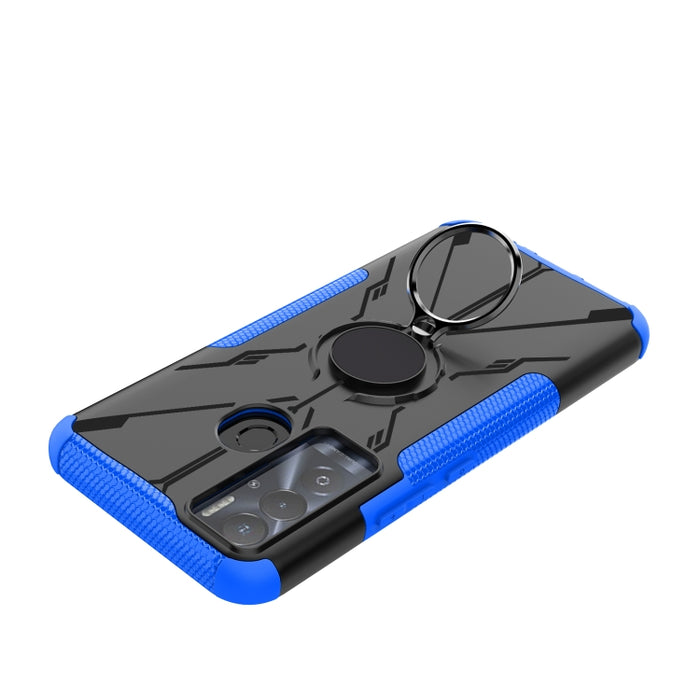 Armor Bear Funda para teléfono PC + TPU a prueba de golpes con anillo, For Nokia G21, For Motorola Moto G Stylus 2022, For Xiaomi Redmi Note 11 Pro 5G, For Tecno Spark Go 2022, For Samsung Galaxy A03s US Version, For Tecno Pova Neo