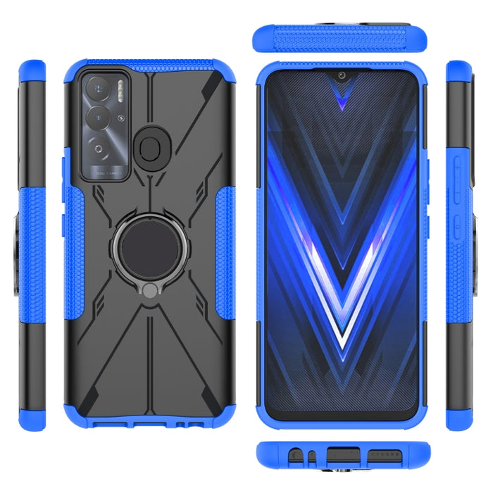 Armor Bear Funda para teléfono PC + TPU a prueba de golpes con anillo, For Nokia G21, For Motorola Moto G Stylus 2022, For Xiaomi Redmi Note 11 Pro 5G, For Tecno Spark Go 2022, For Samsung Galaxy A03s US Version, For Tecno Pova Neo