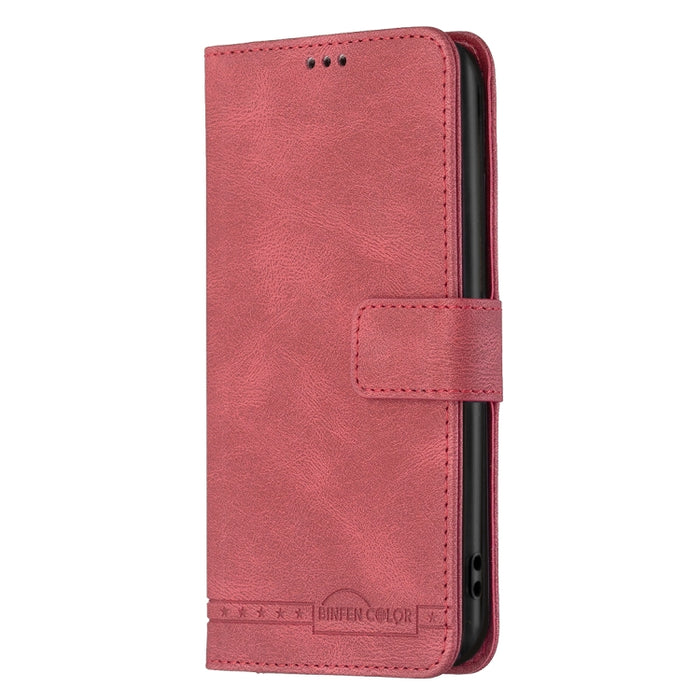 BF09 Hebilla magnética RFID Flip Funda de cuero para teléfono, For Xiaomi Poco M4 Pro, For Xiaomi Poco M4 Pro 5G