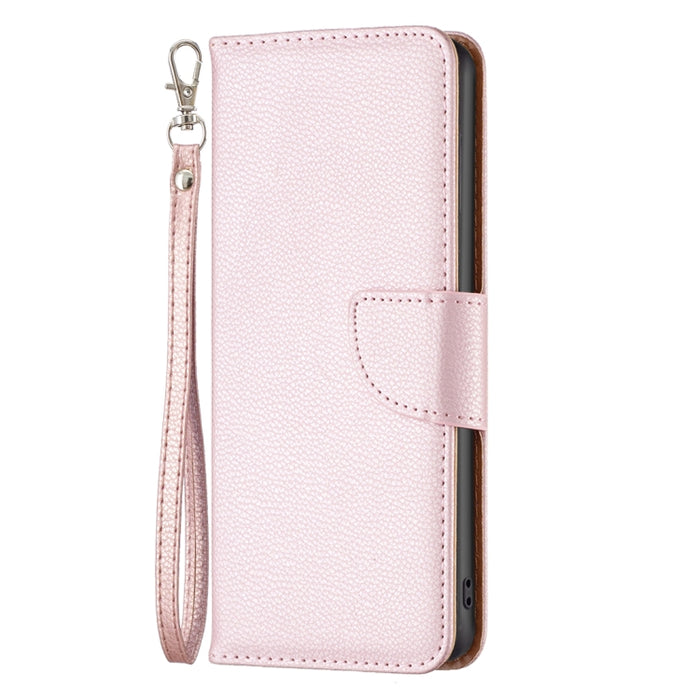 Estuche para teléfono de cuero de color puro con textura de litchi, For Xiaomi Poco M4 Pro, For Xiaomi Poco M4 Pro 5G