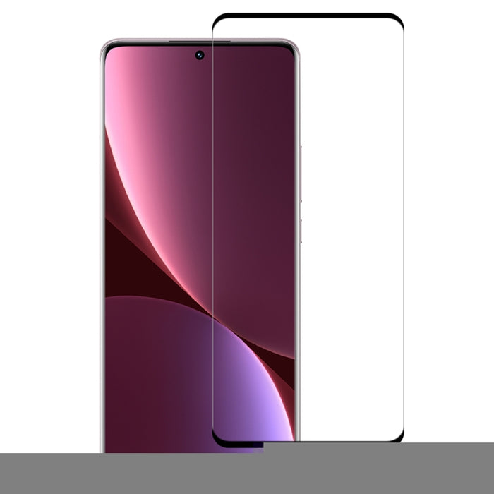 Película de vidrio templado de pantalla completa de borde curvo 3D, For Xiaomi 12 Lite (1 PC)