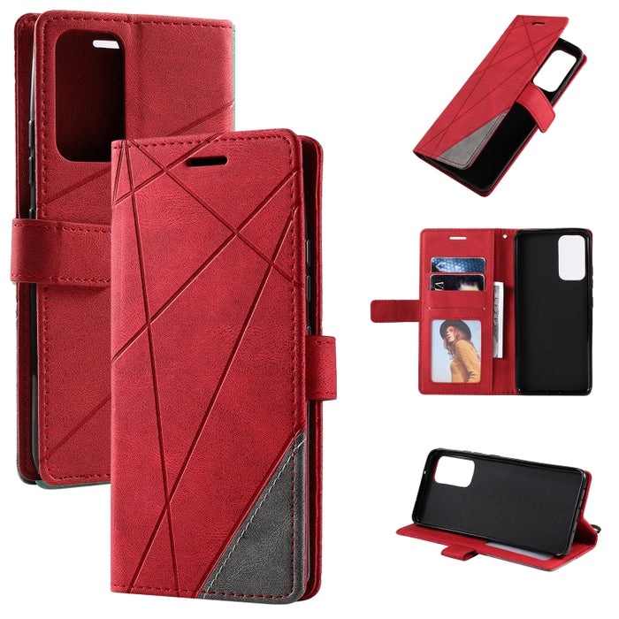 Estuche para teléfono de cuero con empalme de piel, For Xiaomi 11T, For Xiaomi Redmi Note 11, For Xiaomi Redmi Note 11 Pro, For Xiaomi Redmi K40S, For Xiaomi Redmi Note 11S, For Xiaomi Redmi 10C 4G Global/10 India, For Xiaomi Poco X4 Pro 5G            ...