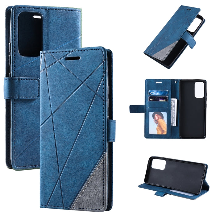 Estuche para teléfono de cuero con empalme de piel, For Xiaomi 11T, For Xiaomi Redmi Note 11, For Xiaomi Redmi Note 11 Pro, For Xiaomi Redmi K40S, For Xiaomi Redmi Note 11S, For Xiaomi Redmi 10C 4G Global/10 India, For Xiaomi Poco X4 Pro 5G            ...