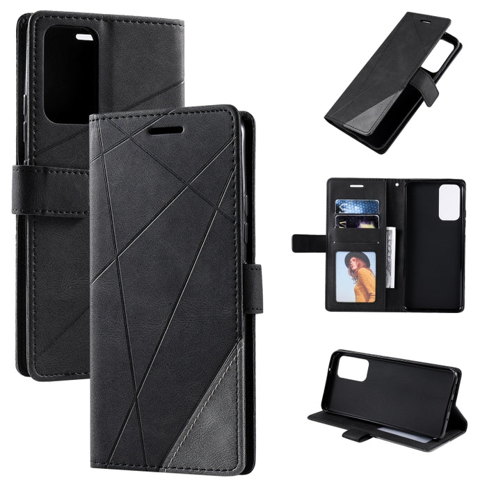Estuche para teléfono de cuero con empalme de piel, For Xiaomi 11T, For Xiaomi Redmi Note 11, For Xiaomi Redmi Note 11 Pro, For Xiaomi Redmi K40S, For Xiaomi Redmi Note 11S, For Xiaomi Redmi 10C 4G Global/10 India, For Xiaomi Poco X4 Pro 5G            ...
