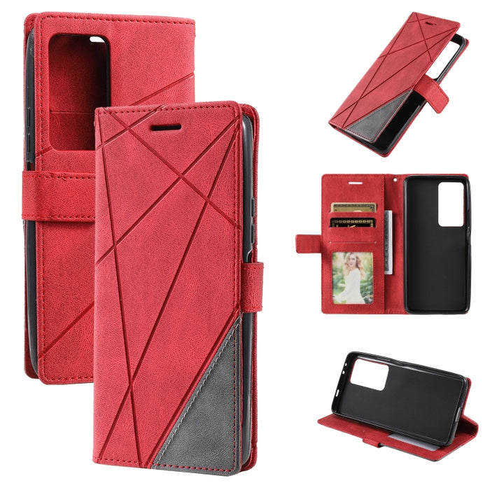 Estuche para teléfono de cuero con empalme de piel, For Xiaomi 11T, For Xiaomi Redmi Note 11, For Xiaomi Redmi Note 11 Pro, For Xiaomi Redmi K40S, For Xiaomi Redmi Note 11S, For Xiaomi Redmi 10C 4G Global/10 India, For Xiaomi Poco X4 Pro 5G            ...