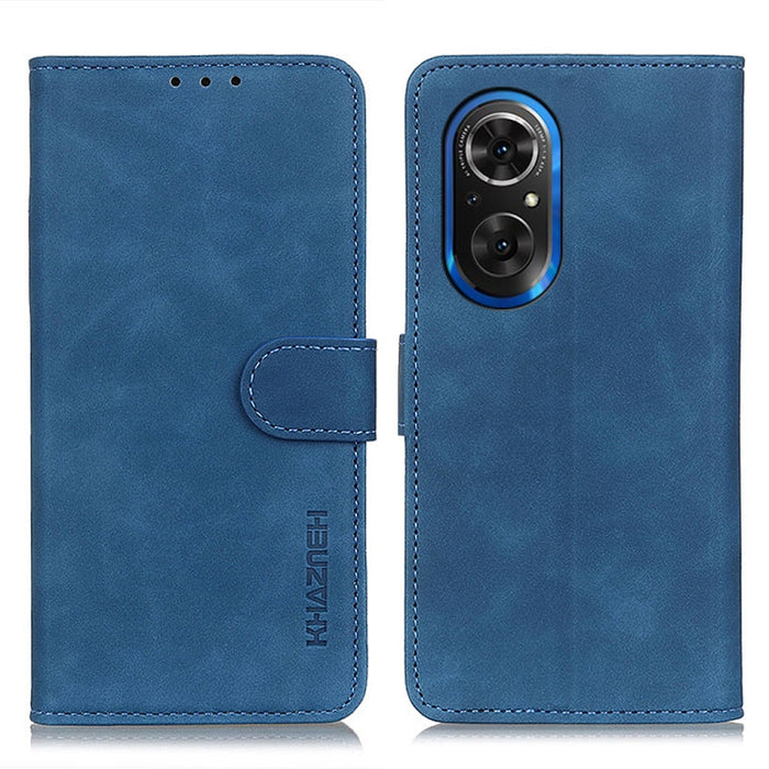 KHAZNEH Estuche para teléfono de cuero con tapa horizontal de textura retro, For OPPO Realme GT2 Pro, For TCL 30 Z, For Honor 50 SE / Huawei Nova 9 SE, For Xiaomi Poco F4 GT 5G
