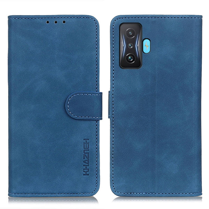 KHAZNEH Estuche para teléfono de cuero con tapa horizontal de textura retro, For OPPO Realme GT2 Pro, For TCL 30 Z, For Honor 50 SE / Huawei Nova 9 SE, For Xiaomi Poco F4 GT 5G