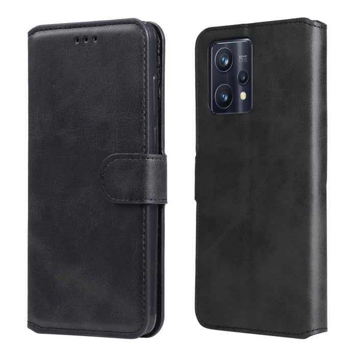 Estuche clásico de piel con tapa y textura de becerro, For OPPO Realme 9i / A36 / A76 / A96 4G, For OPPO Realme 9 Pro+, For OPPO Realme 9 Pro / Realme V25, For OPPO Realme C31, For OPPO Realme C35, For Honor 50 SE / Huawei nova 9 SE                    ...