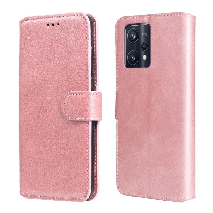 Estuche clásico de piel con tapa y textura de becerro, For OPPO Realme 9i / A36 / A76 / A96 4G, For OPPO Realme 9 Pro+, For OPPO Realme 9 Pro / Realme V25, For OPPO Realme C31, For OPPO Realme C35, For Honor 50 SE / Huawei nova 9 SE                    ...
