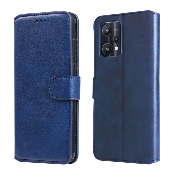 Estuche clásico de piel con tapa y textura de becerro, For OPPO Realme 9i / A36 / A76 / A96 4G, For OPPO Realme 9 Pro+, For OPPO Realme 9 Pro / Realme V25, For OPPO Realme C31, For OPPO Realme C35, For Honor 50 SE / Huawei nova 9 SE                    ...