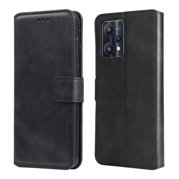 Estuche clásico de piel con tapa y textura de becerro, For OPPO Realme 9i / A36 / A76 / A96 4G, For OPPO Realme 9 Pro+, For OPPO Realme 9 Pro / Realme V25, For OPPO Realme C31, For OPPO Realme C35, For Honor 50 SE / Huawei nova 9 SE                    ...