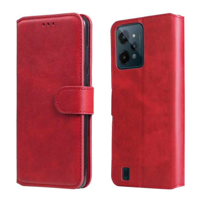 Estuche clásico de piel con tapa y textura de becerro, For OPPO Realme 9i / A36 / A76 / A96 4G, For OPPO Realme 9 Pro+, For OPPO Realme 9 Pro / Realme V25, For OPPO Realme C31, For OPPO Realme C35, For Honor 50 SE / Huawei nova 9 SE                    ...