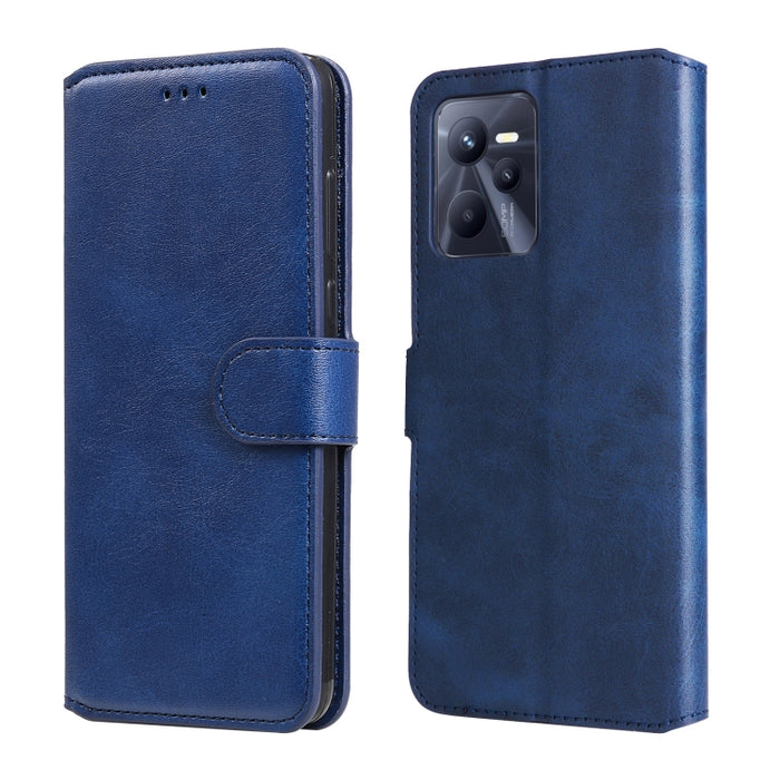 Estuche clásico de piel con tapa y textura de becerro, For OPPO Realme 9i / A36 / A76 / A96 4G, For OPPO Realme 9 Pro+, For OPPO Realme 9 Pro / Realme V25, For OPPO Realme C31, For OPPO Realme C35, For Honor 50 SE / Huawei nova 9 SE                    ...