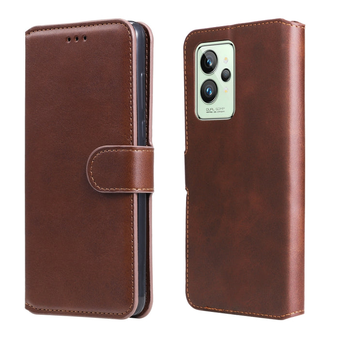 Estuche clásico de piel con tapa y textura de becerro, For OPPO Realme 9i / A36 / A76 / A96 4G, For OPPO Realme 9 Pro+, For OPPO Realme 9 Pro / Realme V25, For OPPO Realme C31, For OPPO Realme C35, For Honor 50 SE / Huawei nova 9 SE                    ...