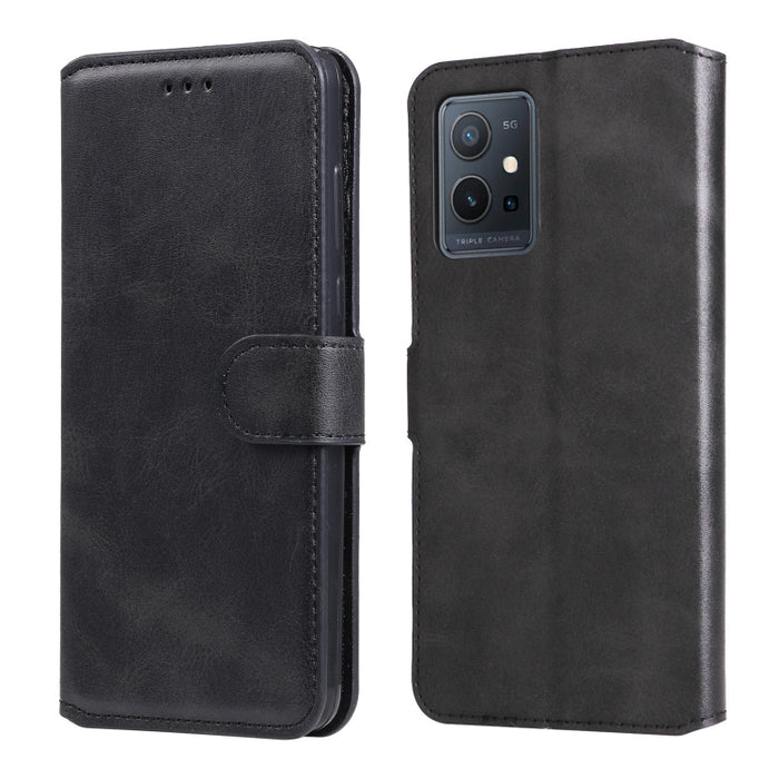 Estuche clásico de piel con tapa y textura de becerro, For OPPO Realme 9i / A36 / A76 / A96 4G, For OPPO Realme 9 Pro+, For OPPO Realme 9 Pro / Realme V25, For OPPO Realme C31, For OPPO Realme C35, For Honor 50 SE / Huawei nova 9 SE                    ...