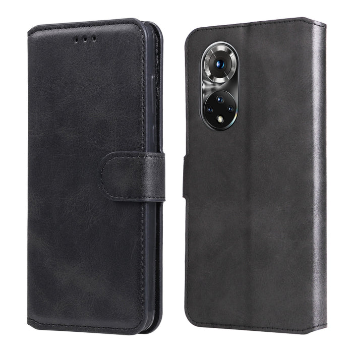 Estuche clásico de piel con tapa y textura de becerro, For OPPO Realme 9i / A36 / A76 / A96 4G, For OPPO Realme 9 Pro+, For OPPO Realme 9 Pro / Realme V25, For OPPO Realme C31, For OPPO Realme C35, For Honor 50 SE / Huawei nova 9 SE                    ...
