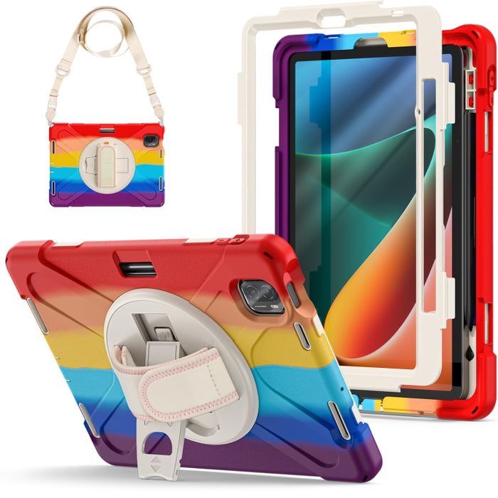 Funda de silicona + PC para tableta, For Xiaomi Pad 5 / Pad 5 Pro